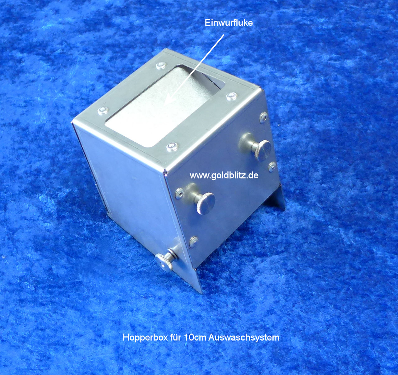 Hopper Box für Auswaschsystem 10 cm - zum Schließen ins Bild klicken