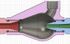 Jet pump for sluice system 10 cm